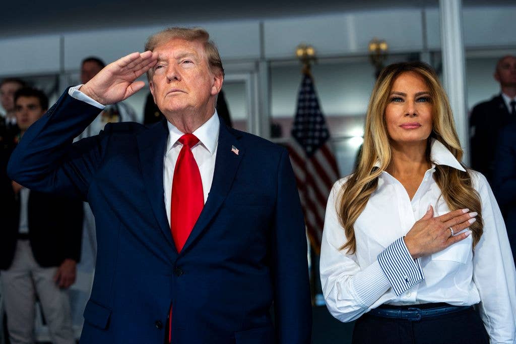 donald melania trump freedom 250