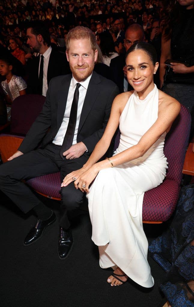 Harry and Meghan in Los Angeles in 2024