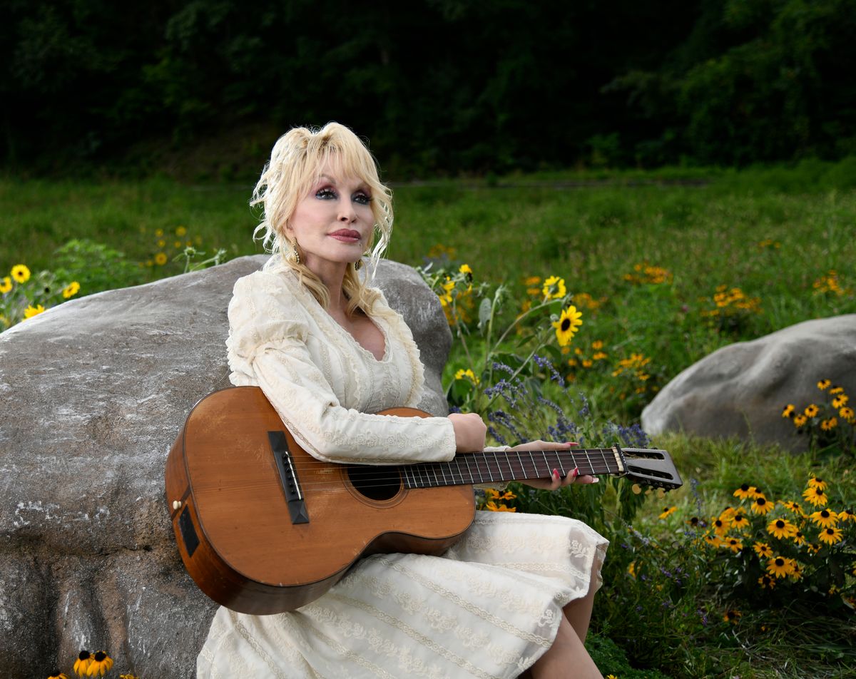Dolly visited the church they got married at on the first anniversary of their wedding after his death
