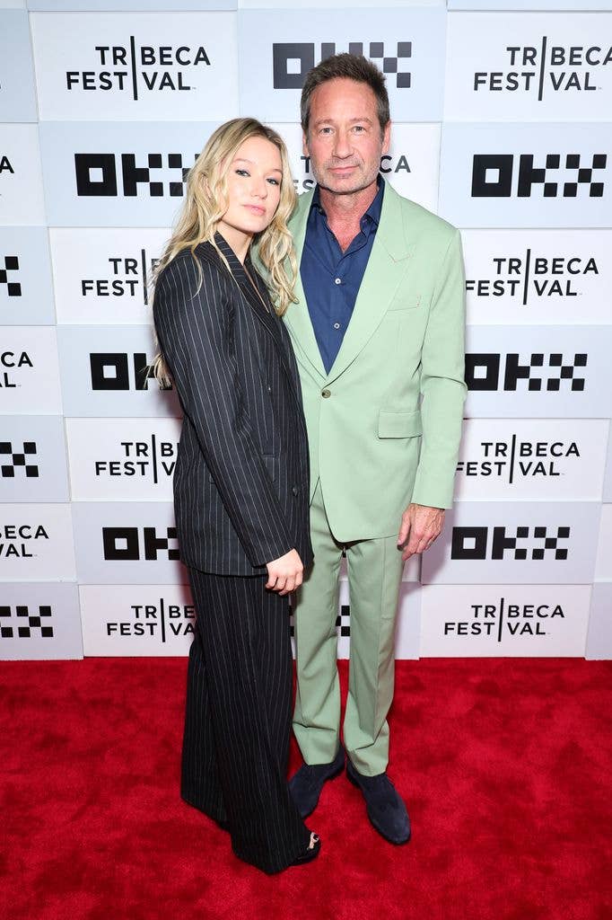 David Duchovny and West Duchovny