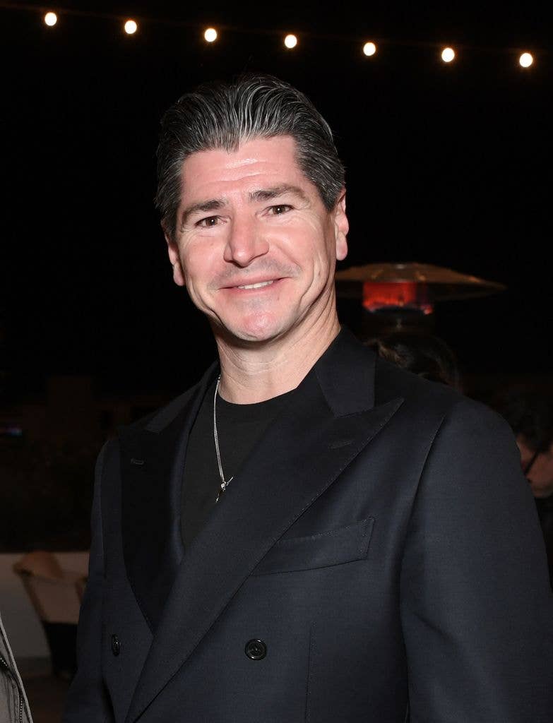 Michael Fishman attends the shared reality screening of Disney's "Tron: Ares" at Cosm Los Angeles on December 09, 2025 in Inglewood, California