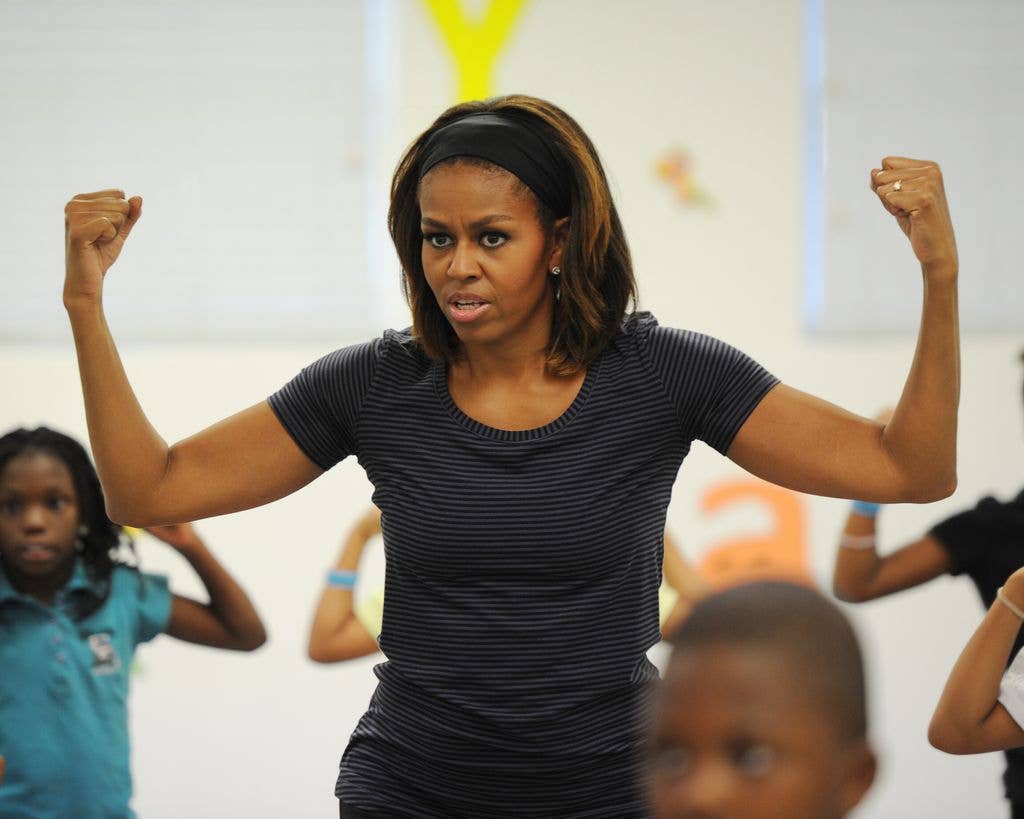 michelle obama arms