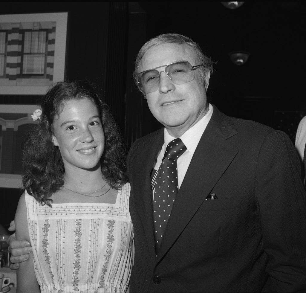 Bridget Kelly with her father, Gene in 1978
