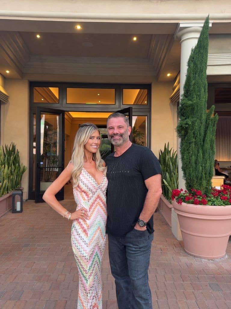 Christina with boyfriend Chris Larocca