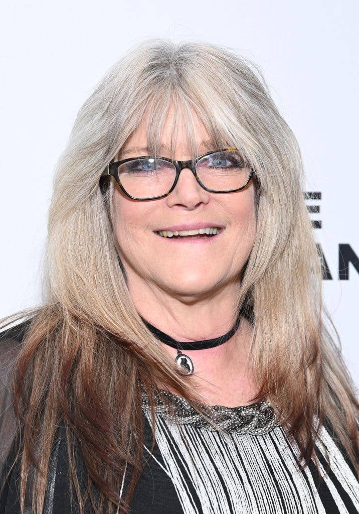 Actor Susan Olsen attends the Thalians annual Winter Gala honoring Gary Sinise with the 2023 Mr. Wonderful Award at Brentwood Country Club on December 02, 2023 in Los Angeles, California.