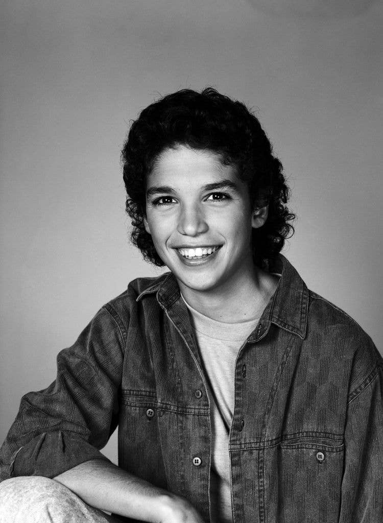 Max Battimo as Mikey Gonzalez, dated 1988.