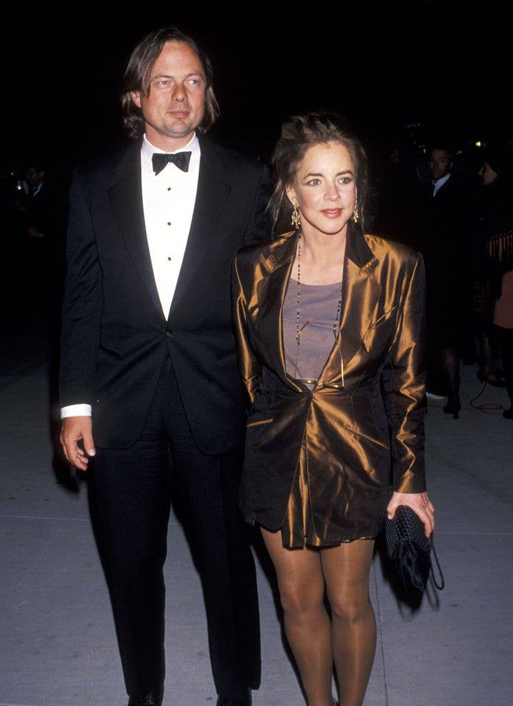 Stockard and husband, Daniel Gillham during 1994 Vanity Fair Oscar Party