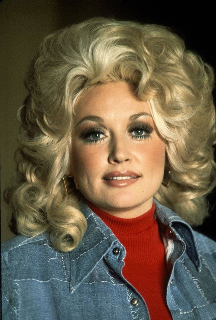  Dolly Parton circa 1977 in New York City. 