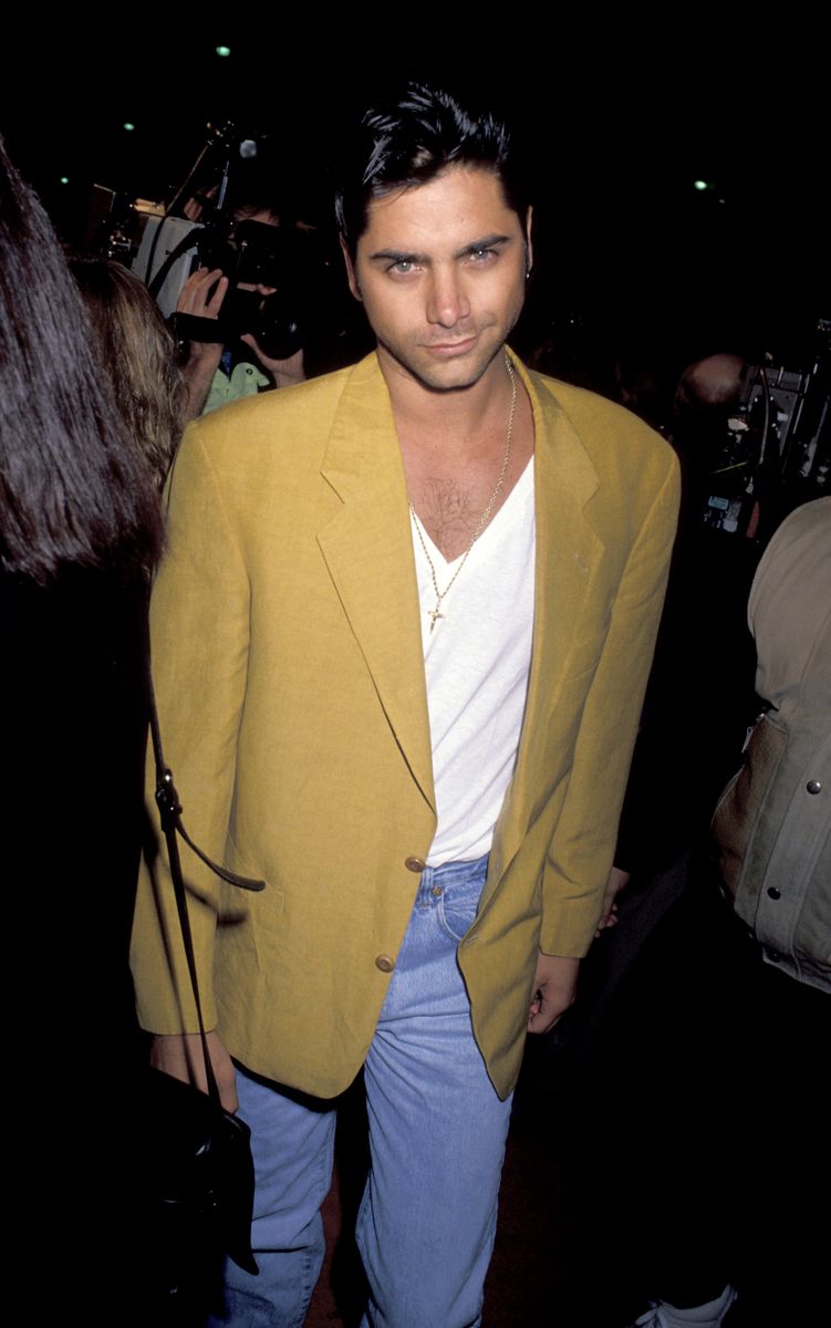 Stamos has aged gracefully since this photo taken in 1988