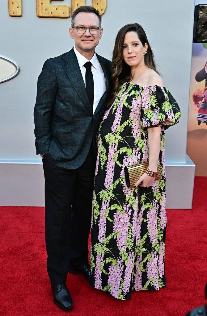 Christian slater and Brittany lopez pregnant
