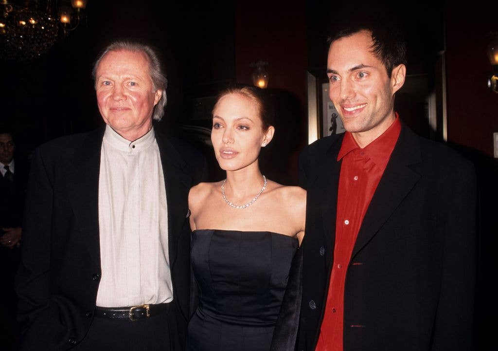 Jon Voight, Angelina Jolie and James Haven