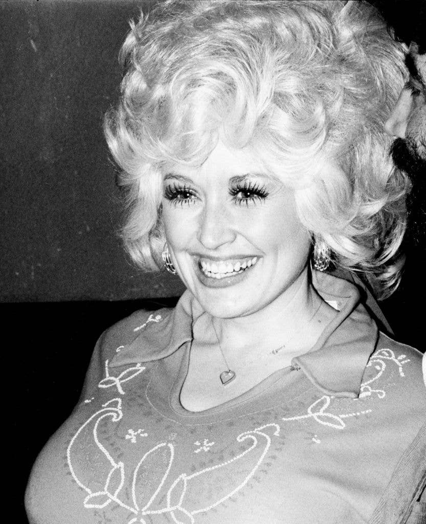 Dolly Parton at the Palm Restaurant in Las Vegas,