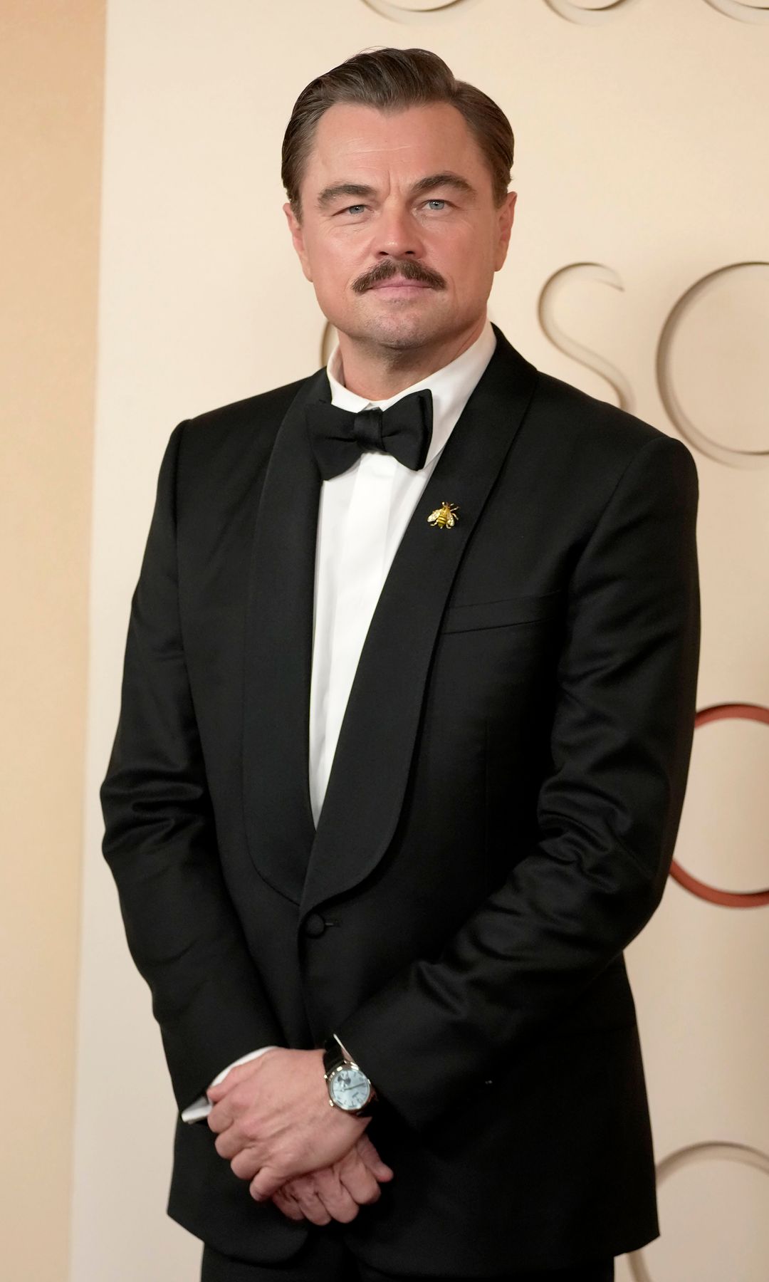 Leo's mustache quickly went viral