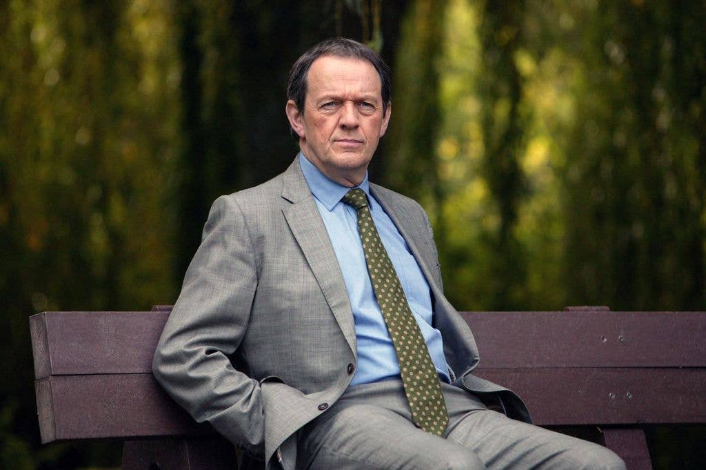 Kevin Whately in a still from Lewis