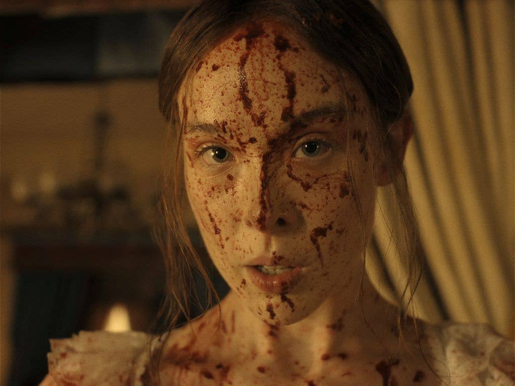 Ella Beatty as Lizzie Borden in episode 401 of Monster: The Lizzie Borden Story