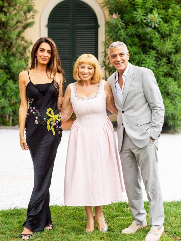 Amal and George were the perfect hosts