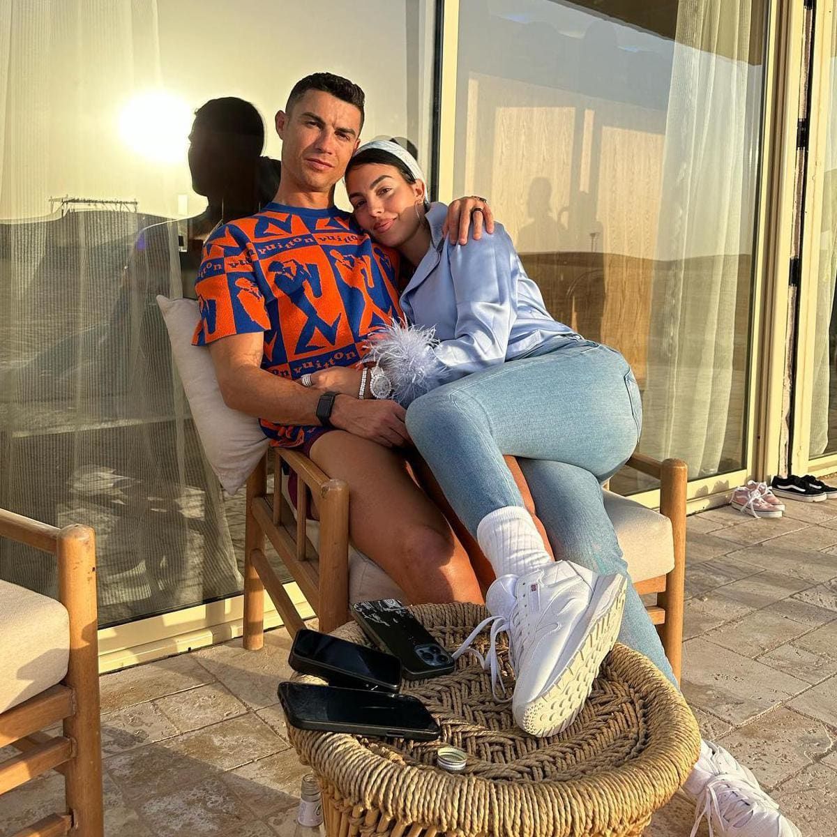 Georgina Rodriguez y Cristiano Ronaldo