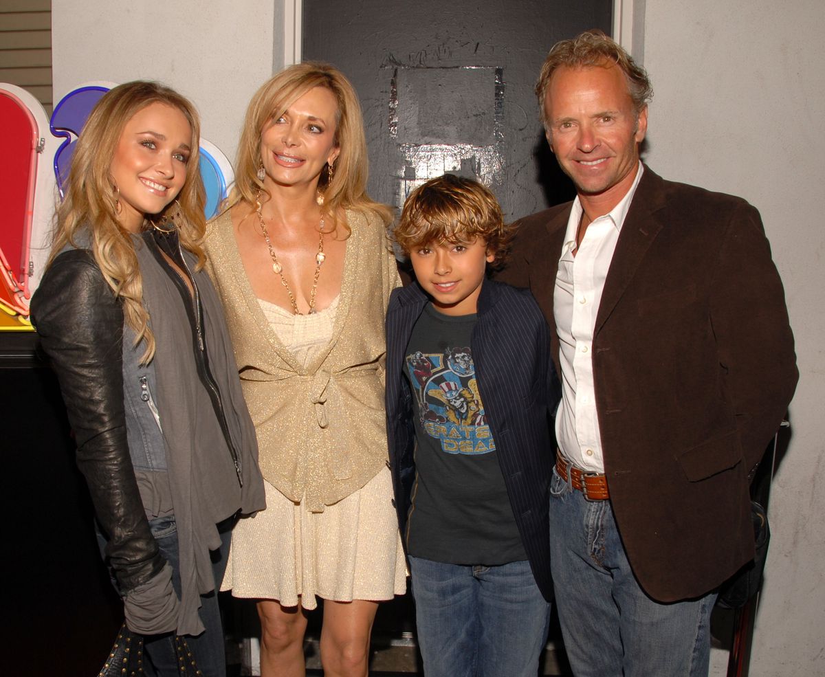 Hayden Panettiere, Leslie Panettiere, Jensen Panettiere and Skip Panettiere 