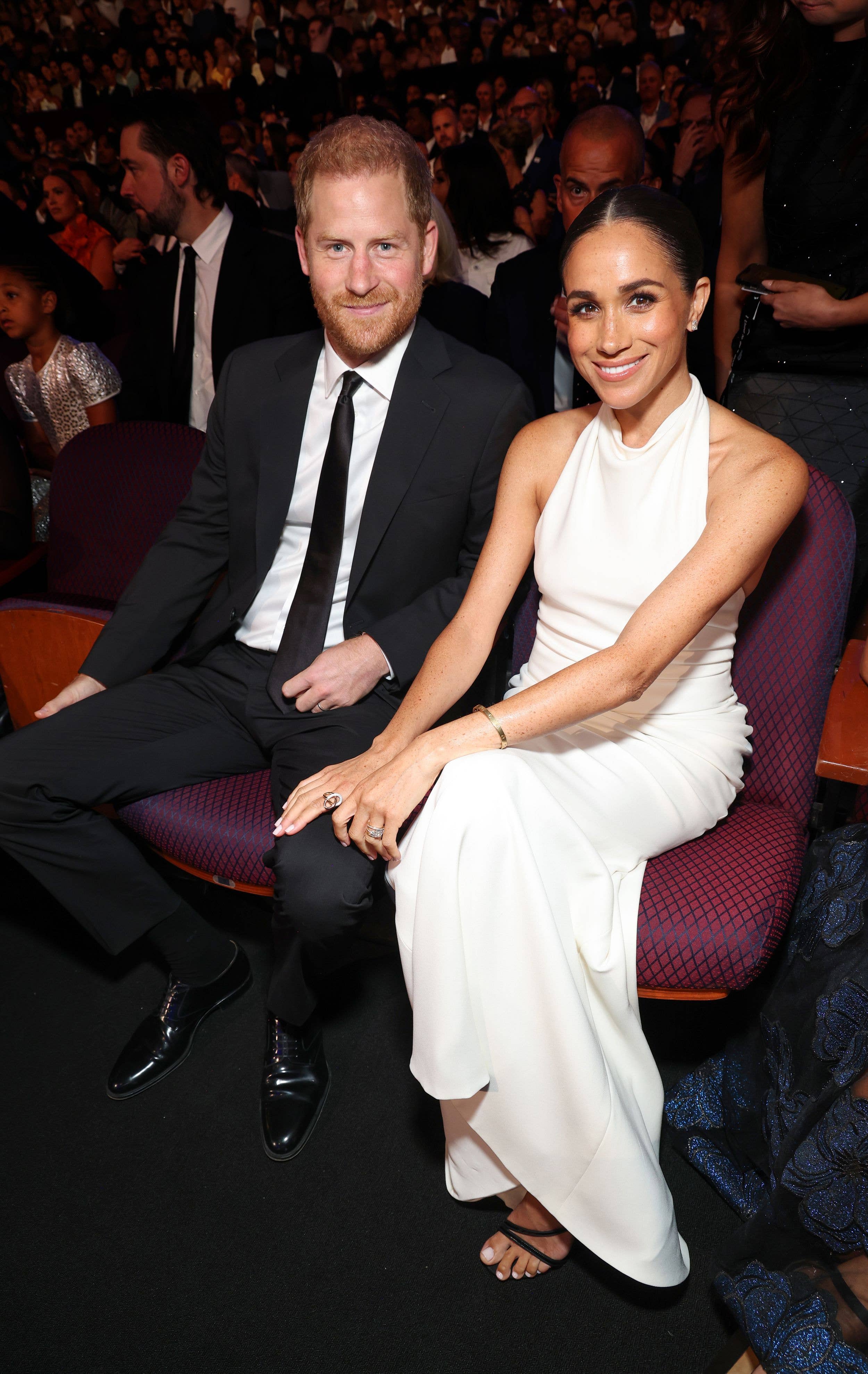 Harry and Meghan in Los Angeles in 2024