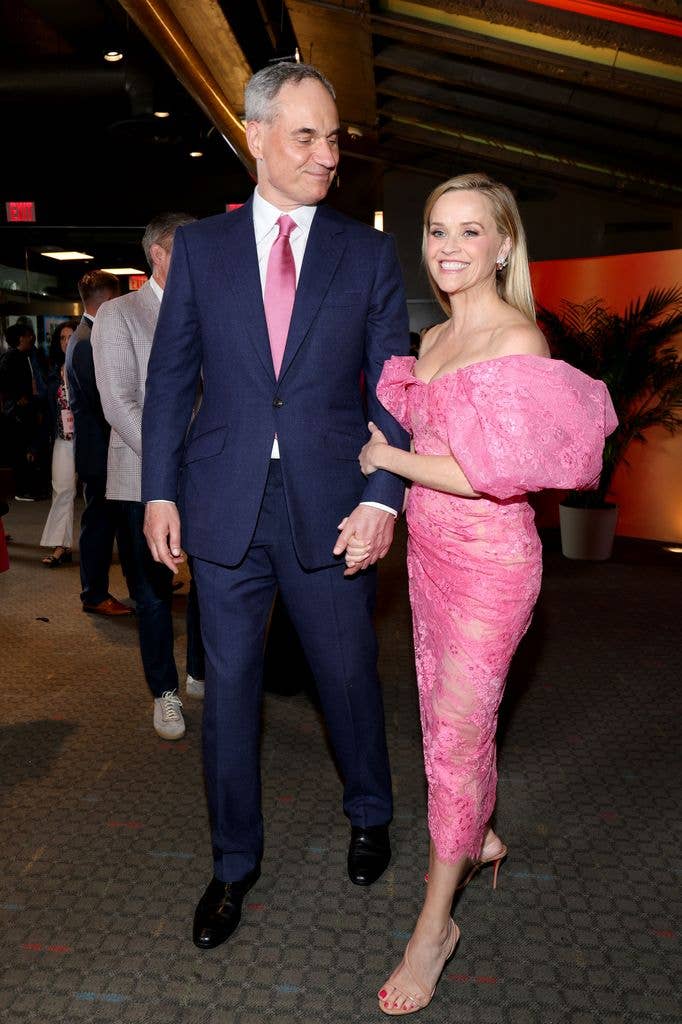 Reese with Oliver Haarmann at The World Premiere of New Series "Elle" 