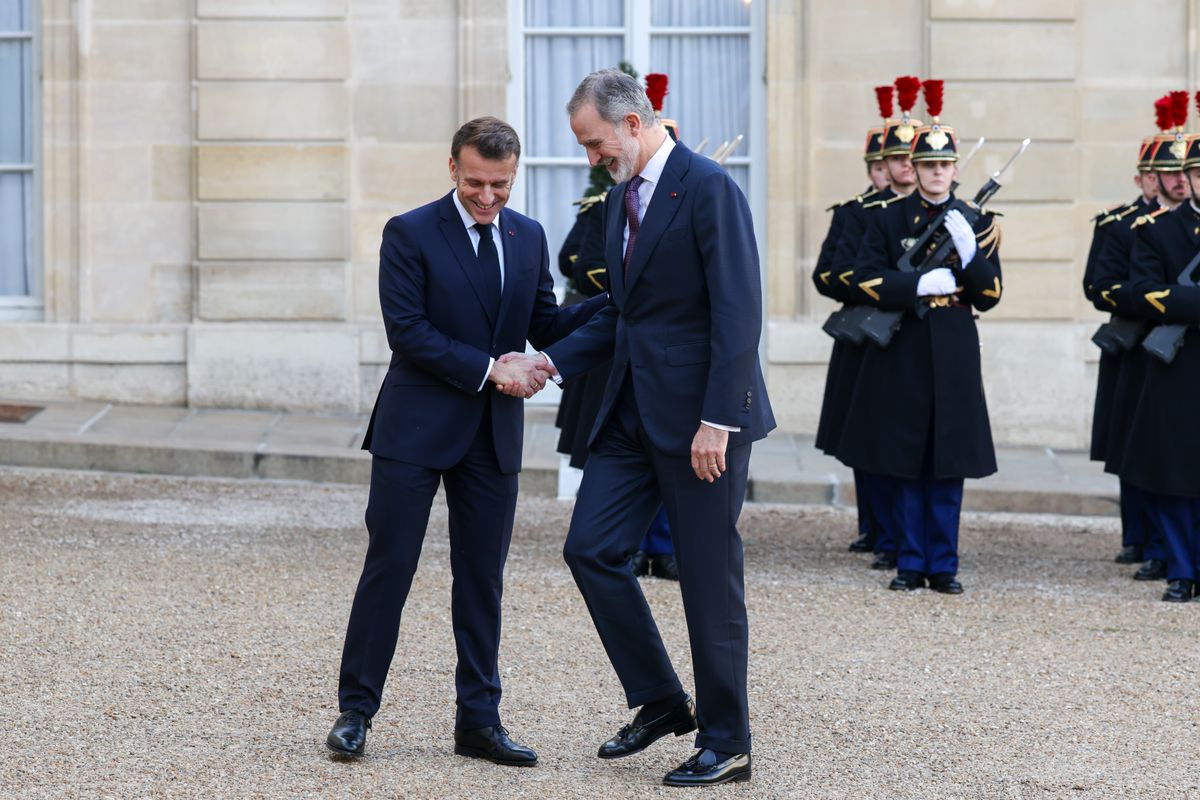 Emmanuel Macron and Felipe VI have formed a friendship as the two major representatives from their countries