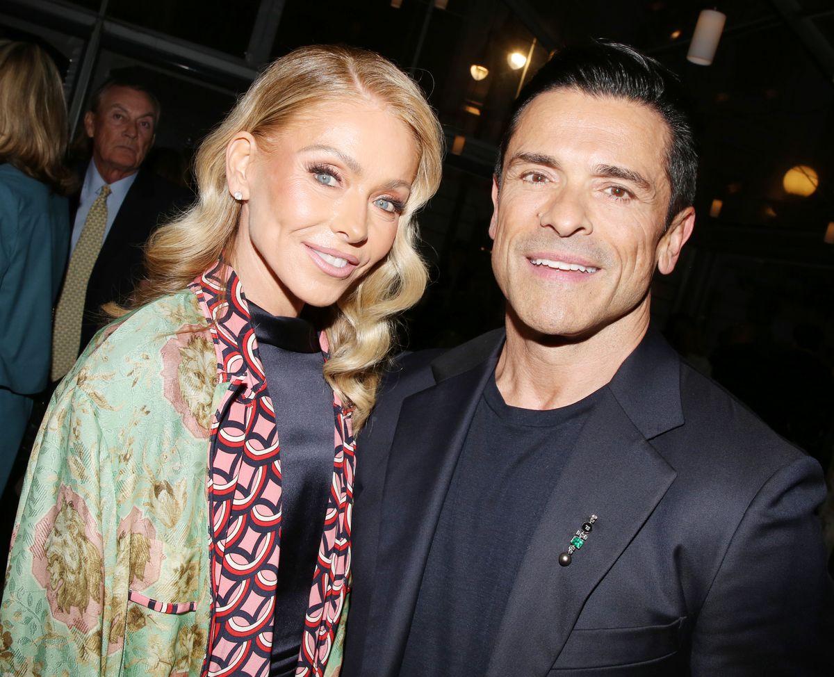 Kelly Ripa and Mark Consuelos