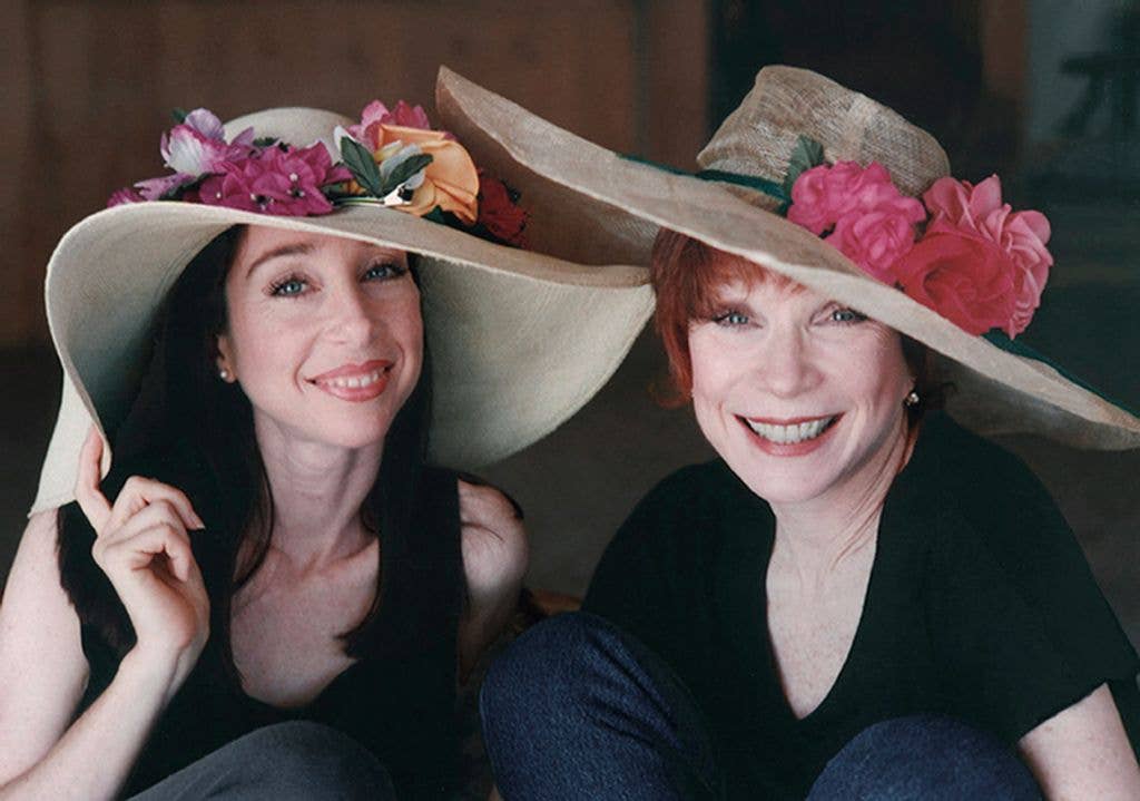 Shirley and her daughter Sachi Parker