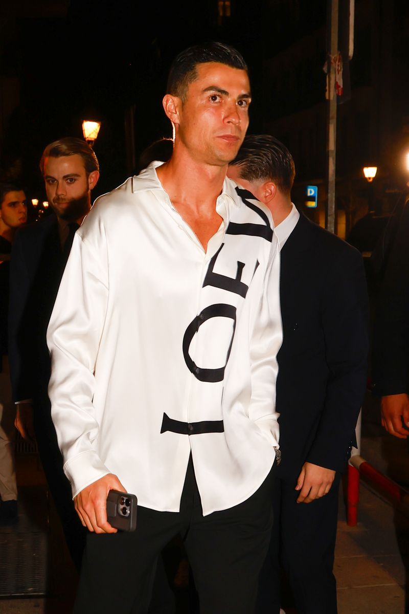 Cristiano Ronaldo was seen this past March out in Madrid, Spain