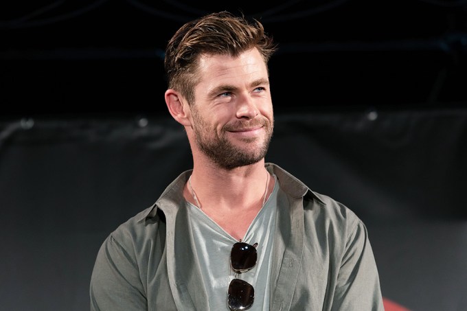 Chris Hemsworth at Tokyo Comic Con in 2019