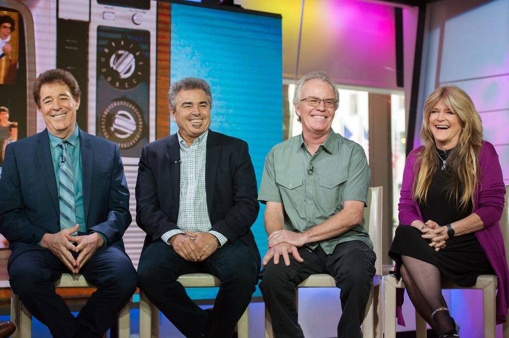 Barry Williams, Christopher Knight, Mike Lookinland and Susan Olsen on Tuesday, May 30, 2017.
