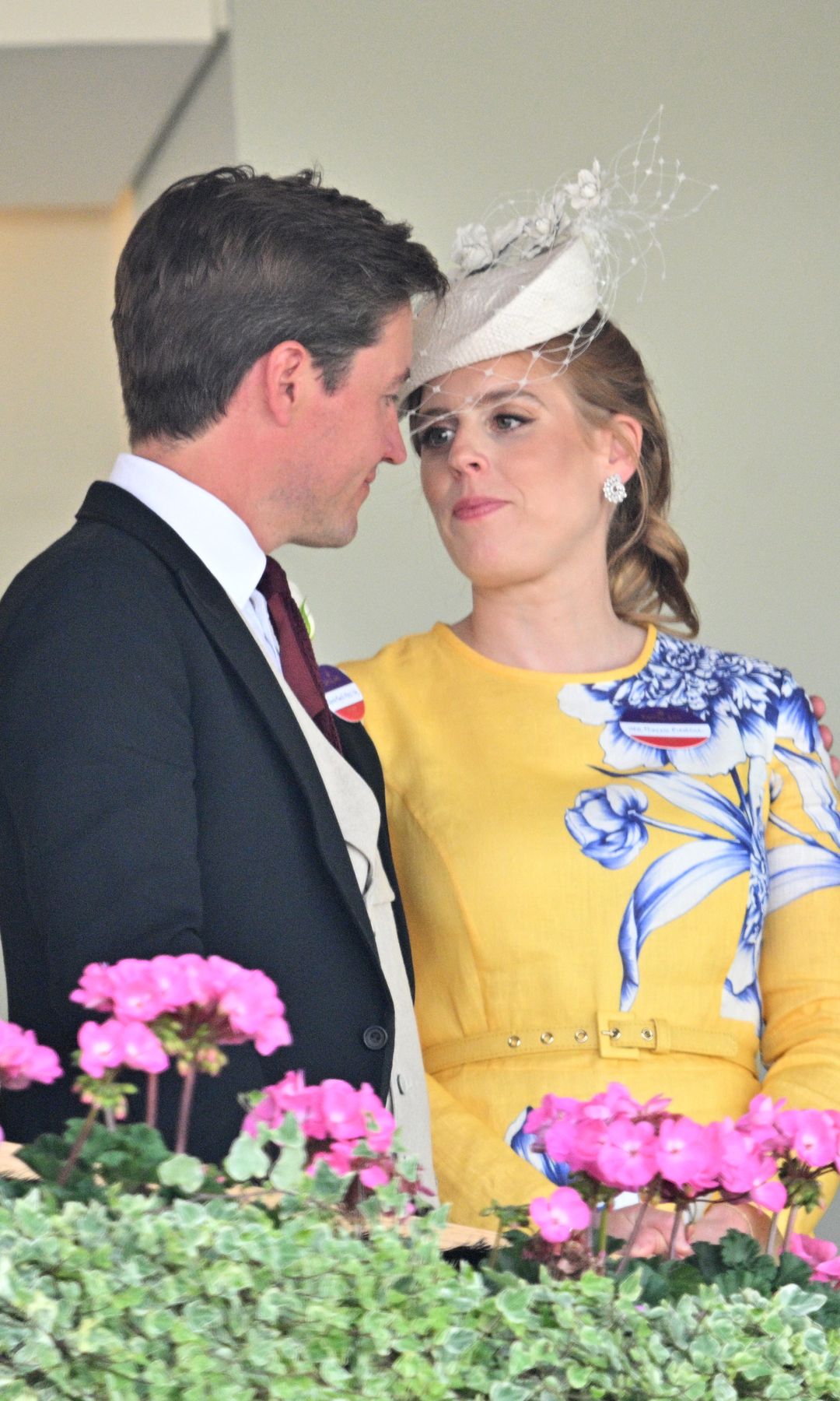 Princess Beatrice and her husband, Edoardo Mapelli Mozzi, attend Royal Ascot 2025.