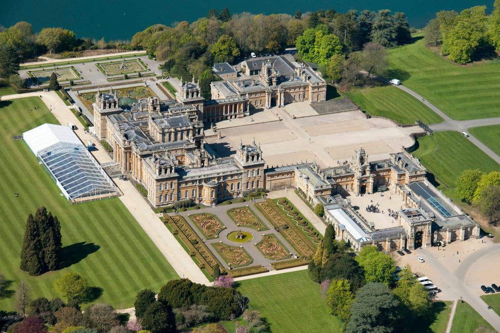 Blenheim Palace was built in the 18th century for John Churchill, 1st Duke of Marlborough, as a reward for his military victories in the War of the Spanish Succession