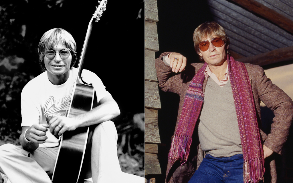 John Denver split image