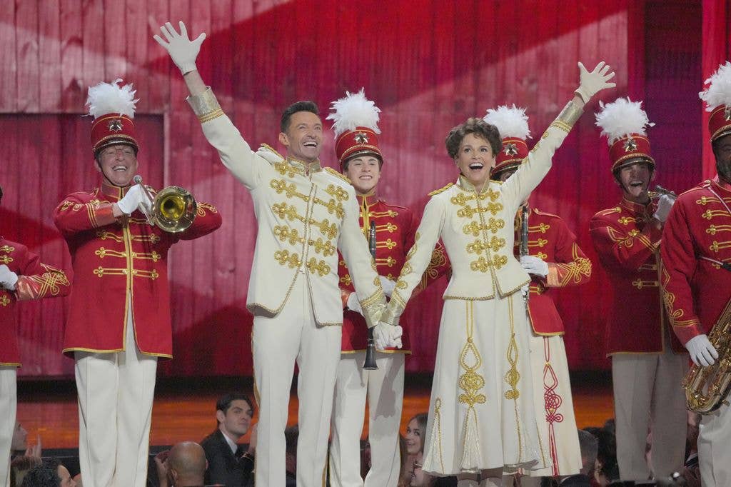 The pair worked on The Music Man together