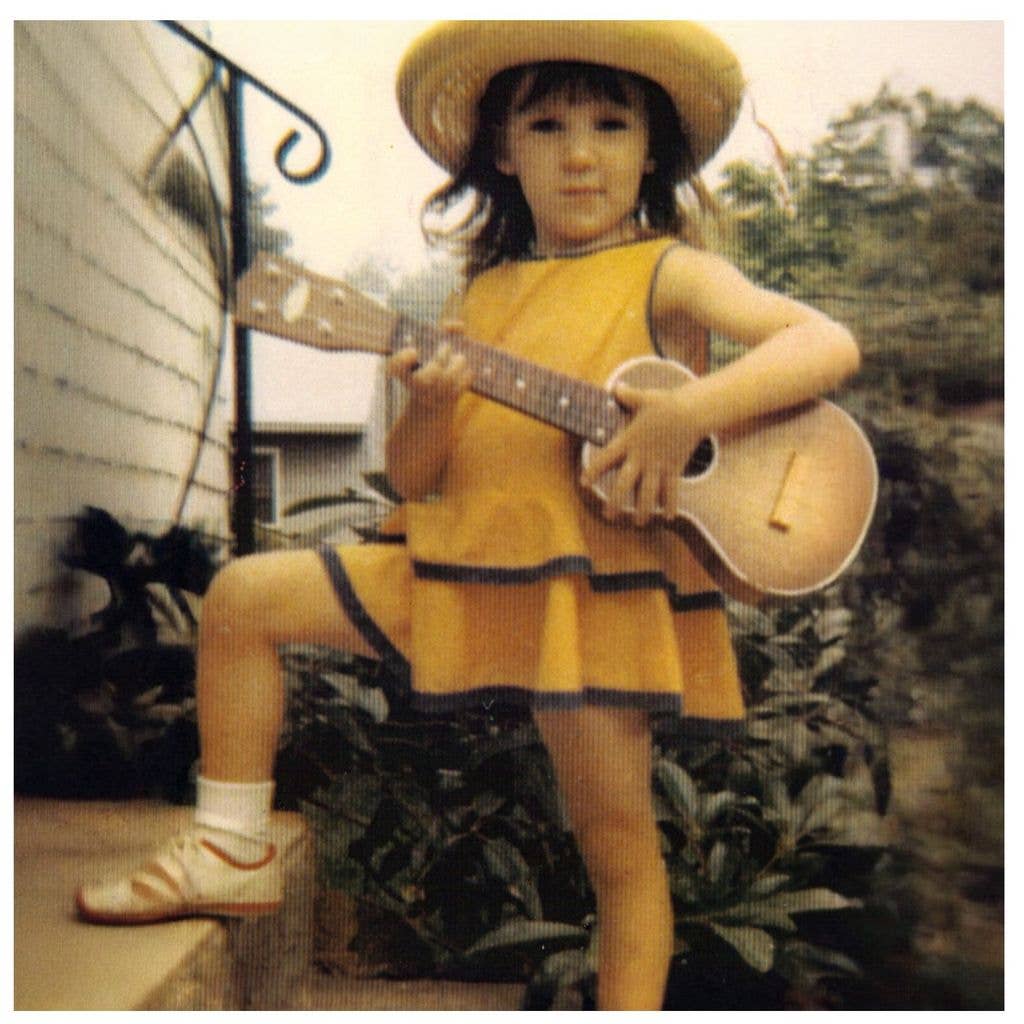 Debbie shared an adorable throwback picture online