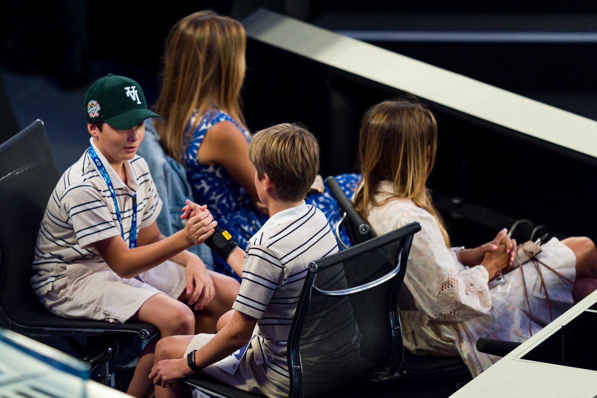 Roger Federer says raising his four children has become his greatest priority since retiring from professional tennis.