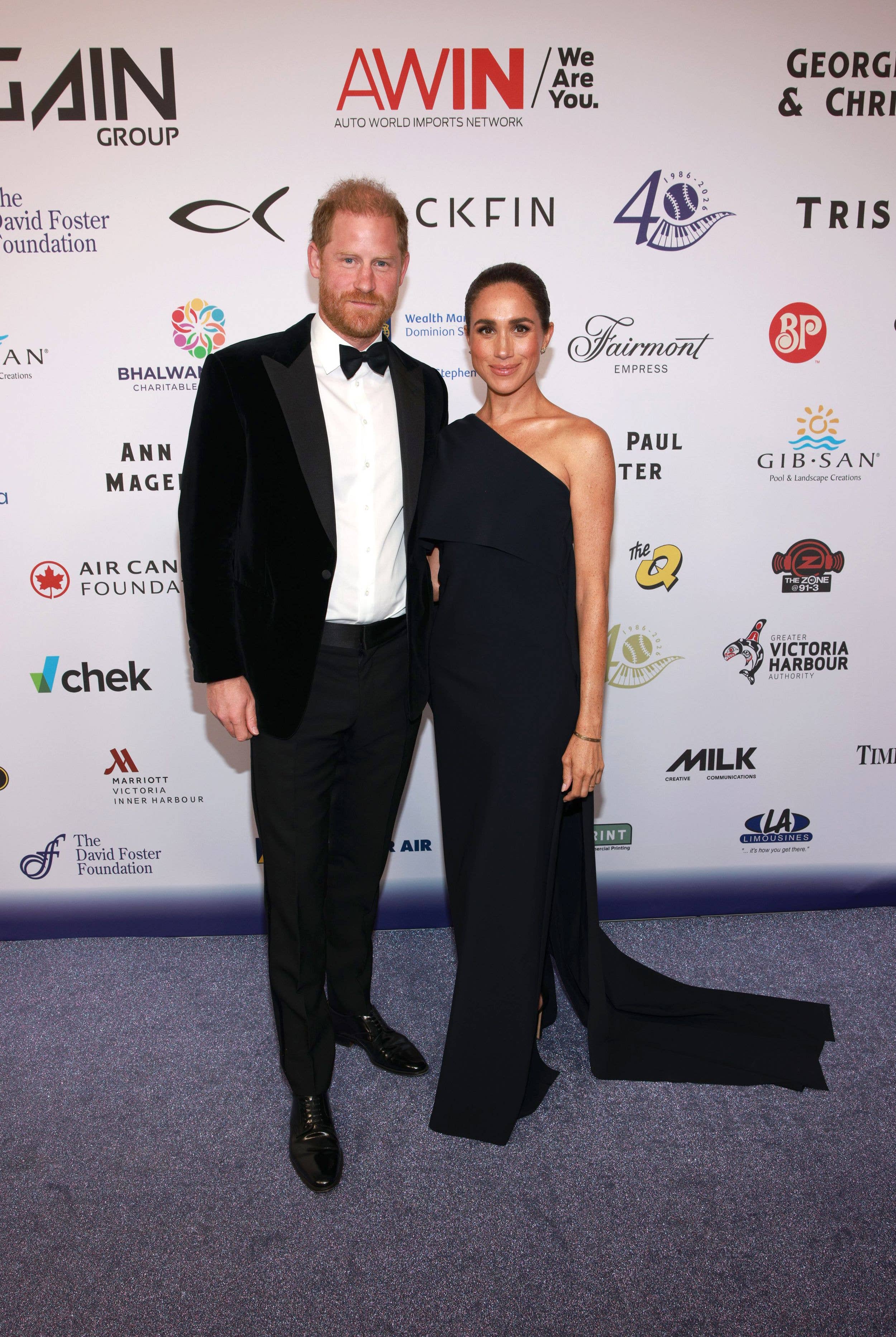 Prince Harry and Meghan, Duchess of Sussex attend the David Foster Foundation 40th Anniversary Celebration