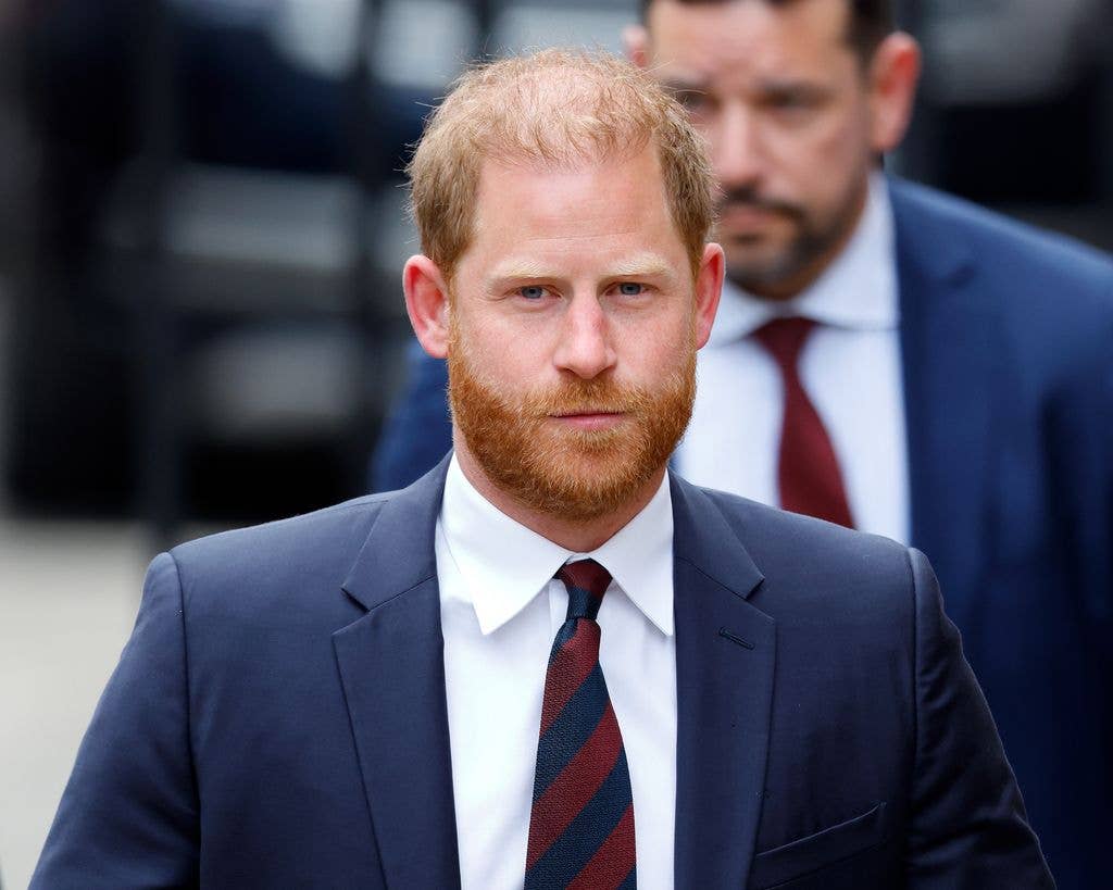 Prince Harry attends day 2 of a Court of Appeal hearing regarding his security at the Royal Courts of Justice on April 9, 2025 in London