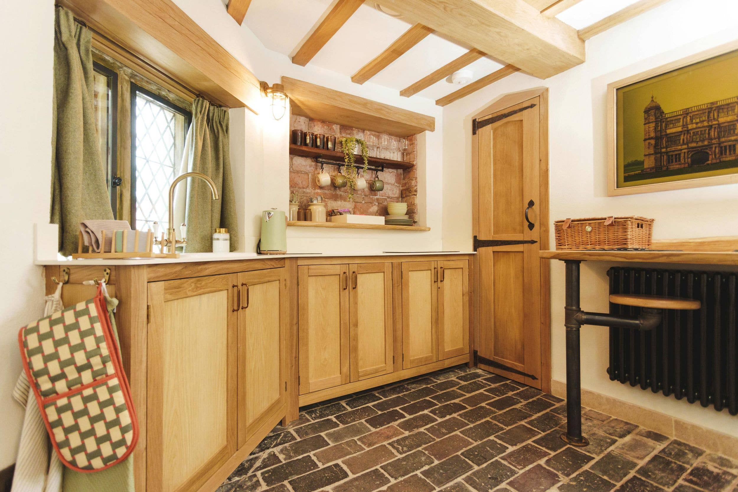 The world's cutest kitchen at Bottle Lodge