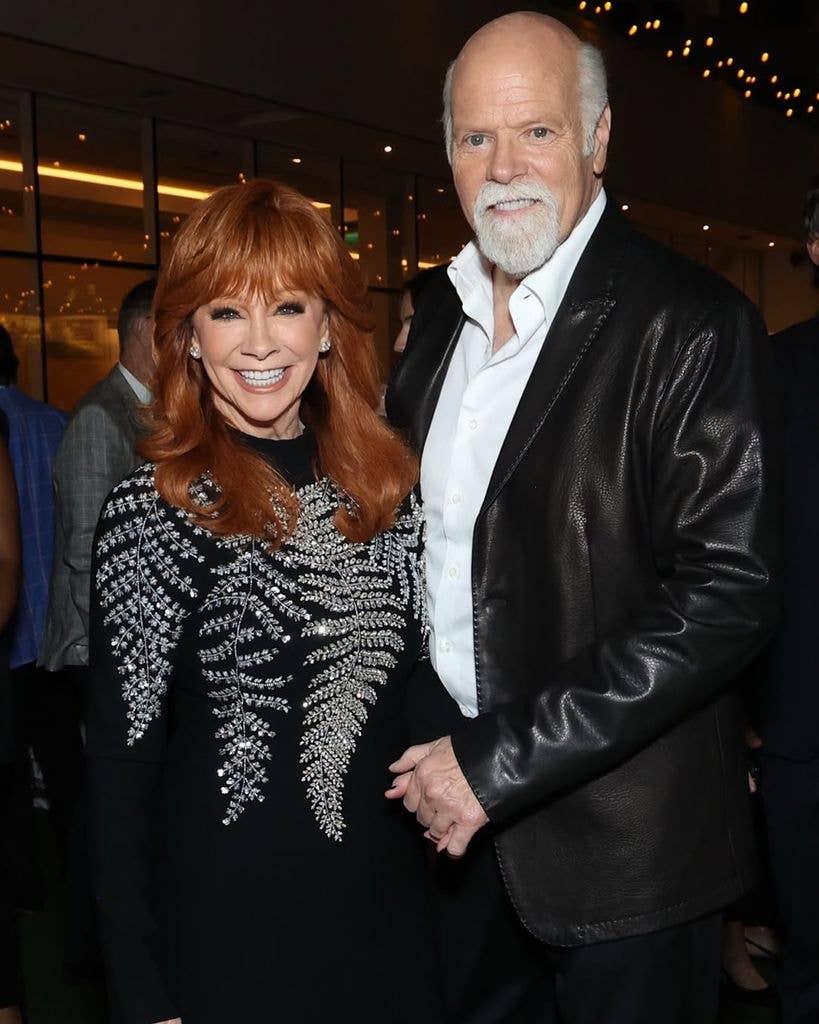 reba mcentire rex linn smiling