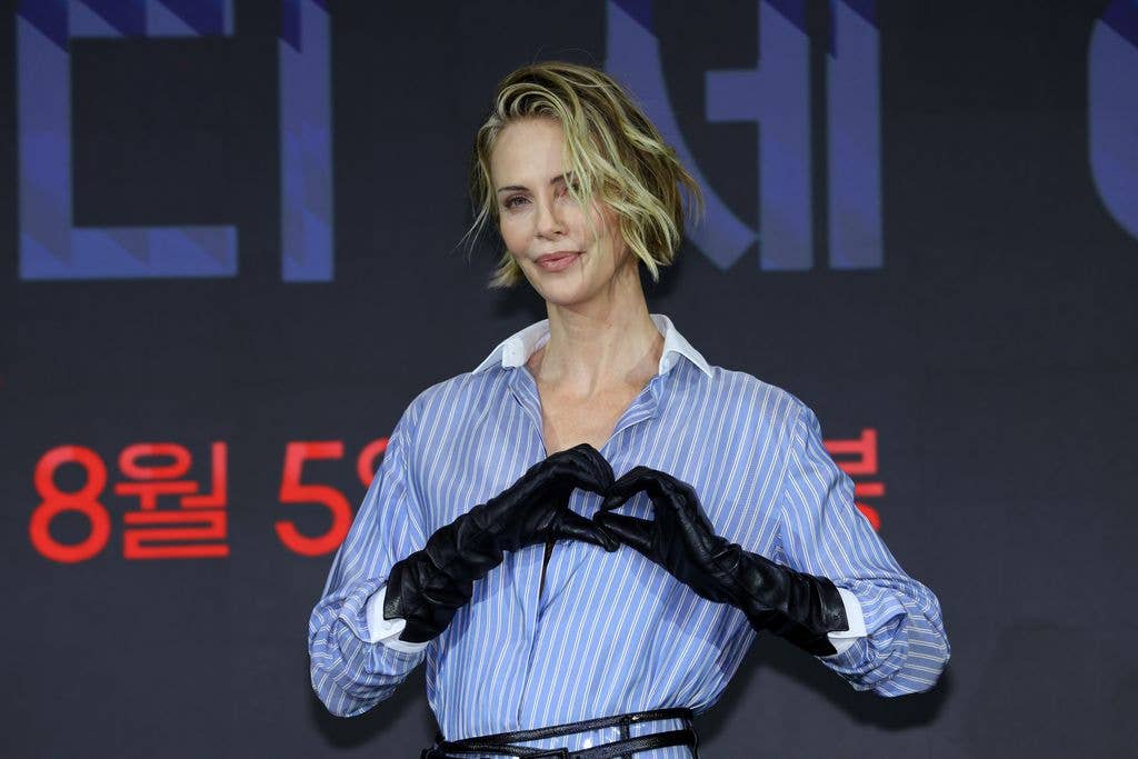 Charlize looks incredible