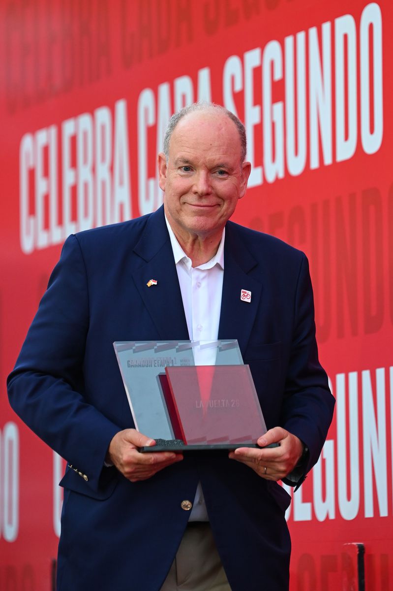 Prince Albert II traded traditional palace engagements for a weekend on two wheels as Monaco found itself at the center of the international cycling world.