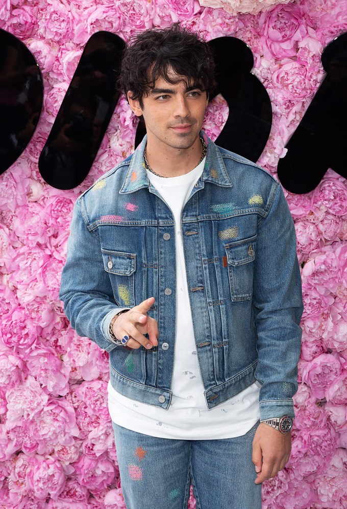 Joe Jonas at Men’s Paris Fashion Week