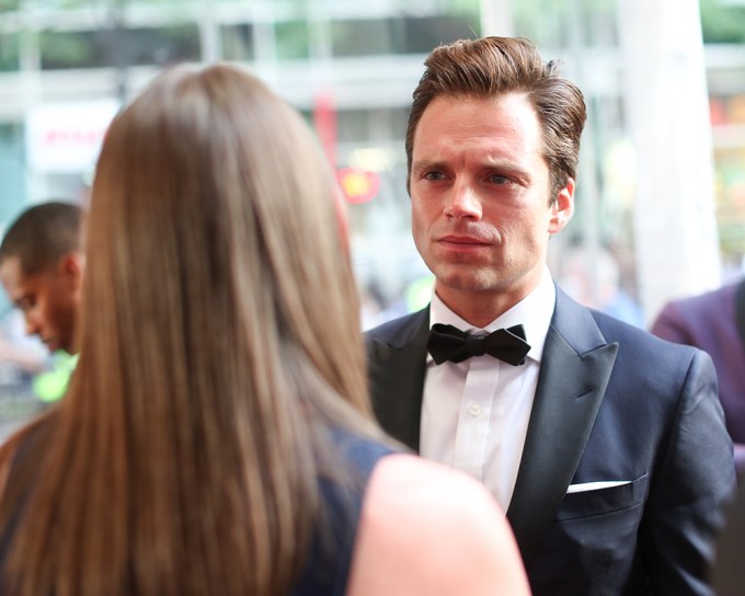Sebastian Stan During An Interview