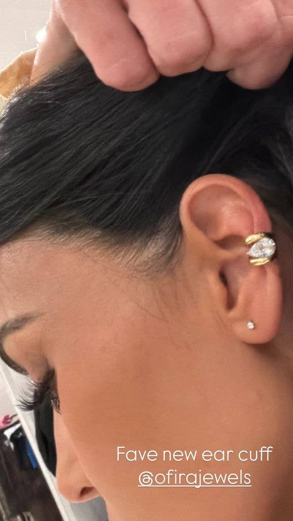 Kim Kardashian new ear cuff