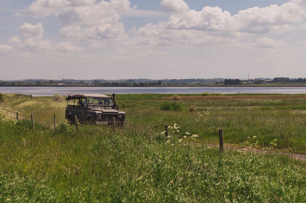 Elmley's Land Rover reaches parts of the Isle of Sheppey's countryside that other cars can't