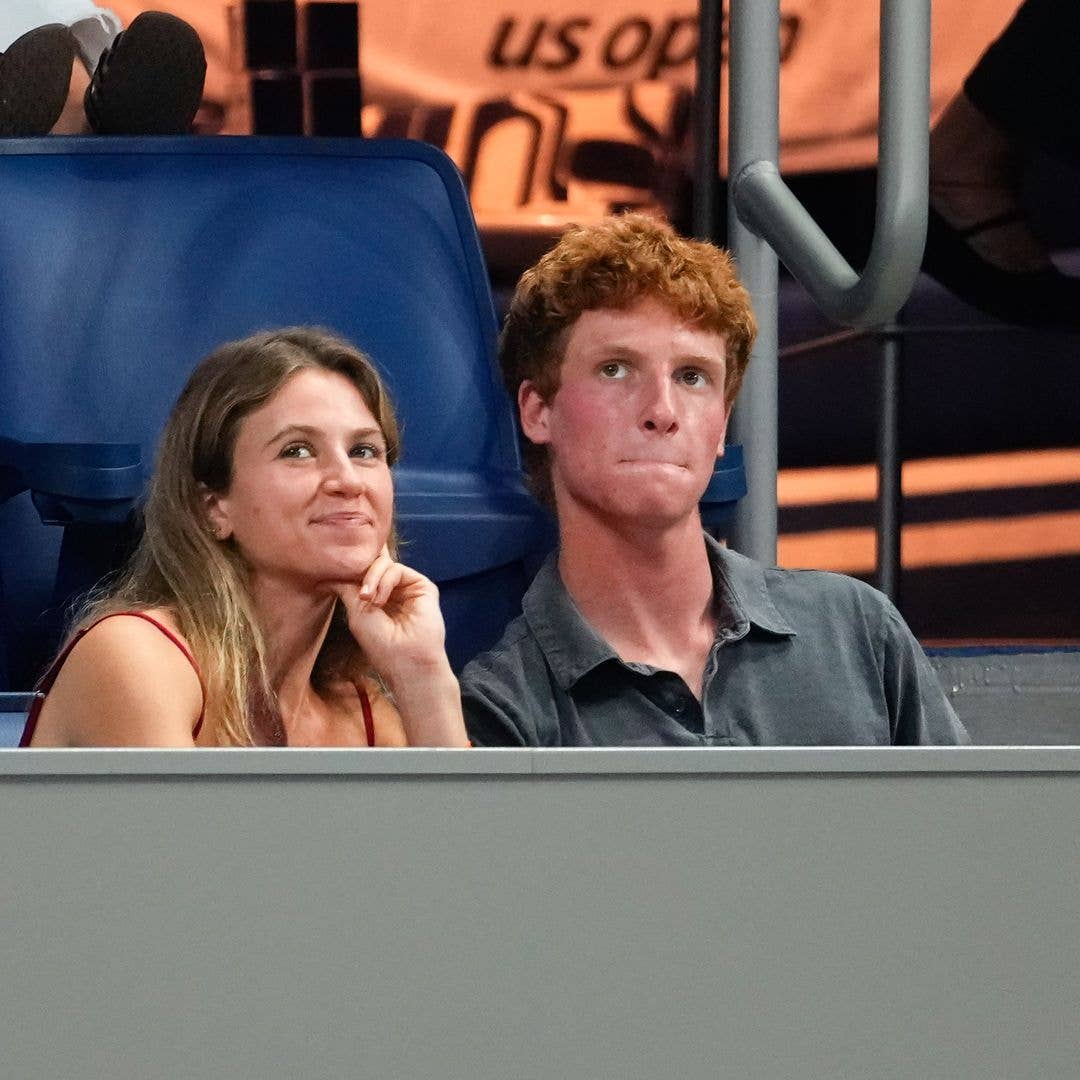 Miriam Moghtader and Phinnaeus Moder attend The 2026 US Open Tennis Championships - Day 7, on September 5, 2026 in New York City.