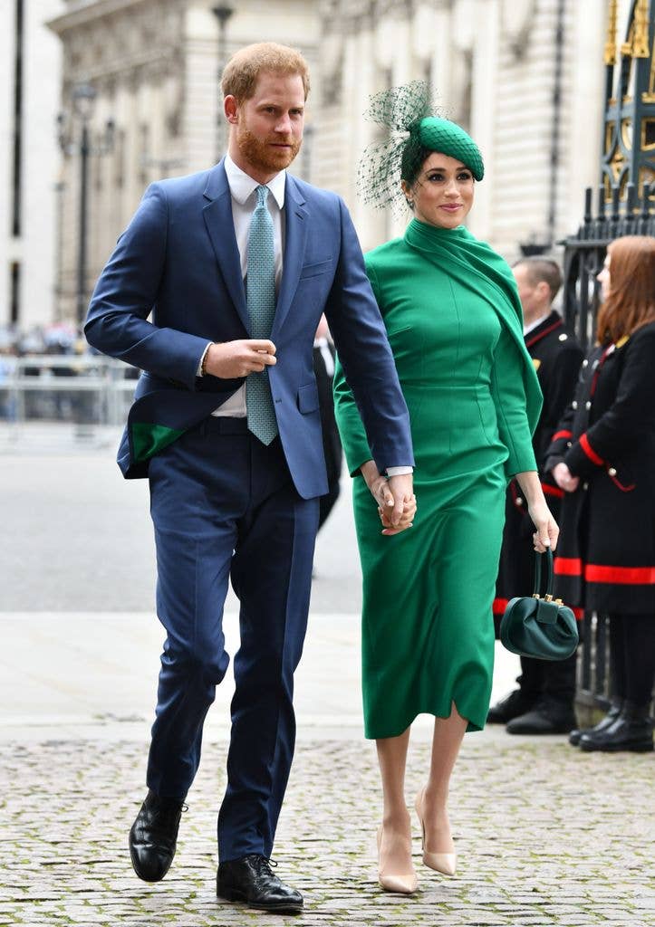 Harry and Meghan made their last-ever royal appearance at the Commonwealth Games service at Westminster Abbey