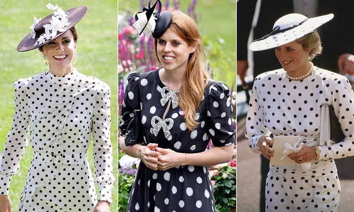 royals polka dots