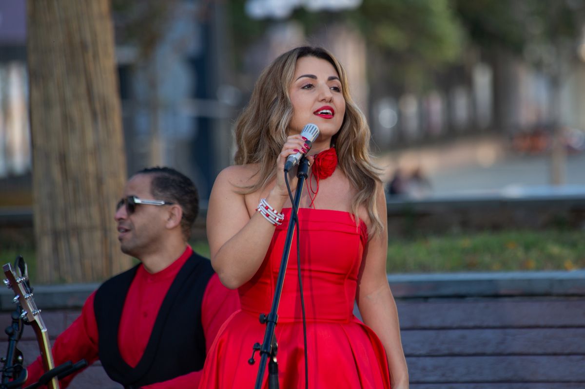 The Armenian-Russian singer spent four months rehearsing, studying Spanish, and training in Caribbean musical style before making her official debut